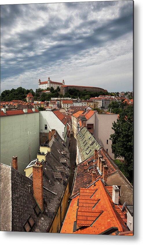 Bratislava Metal Print featuring the photograph Old Town of Bratislava City by Artur Bogacki
