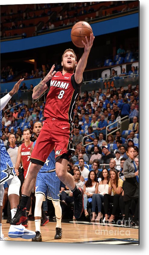 Tyler Johnson Metal Print featuring the photograph Orlando Johnson by Gary Bassing
