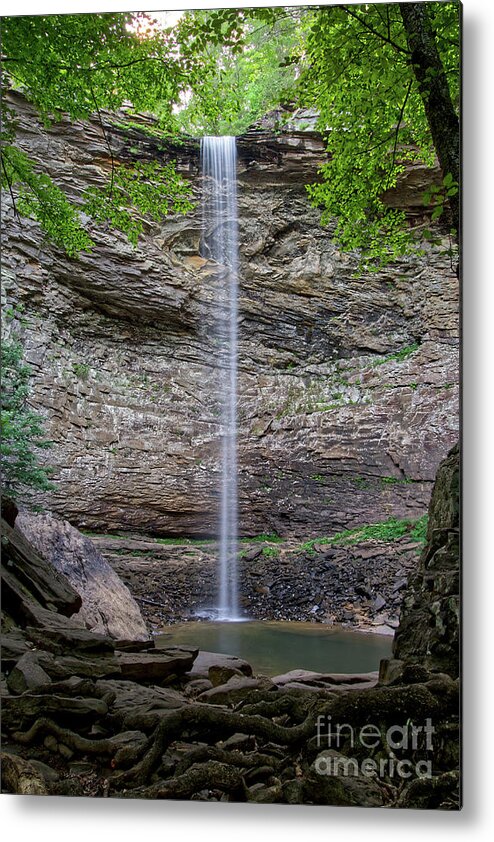 Tennessee Metal Print featuring the photograph Ozone Falls 27 by Phil Perkins