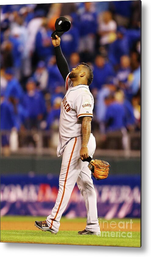 People Metal Print featuring the photograph Pablo Sandoval by Dilip Vishwanat