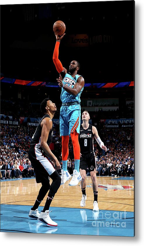 Patrick Patterson Metal Print featuring the photograph Patrick Patterson by Zach Beeker