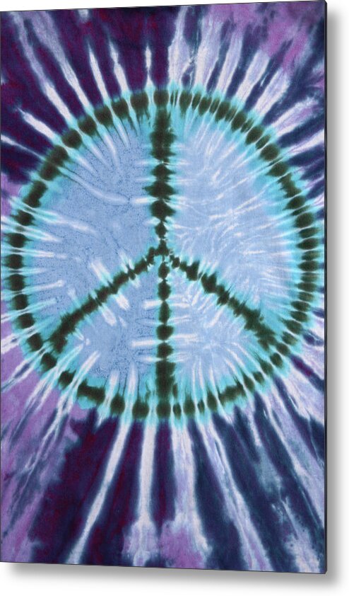 Peace Sign Metal Print featuring the photograph Peace Sign by Patty Colabuono