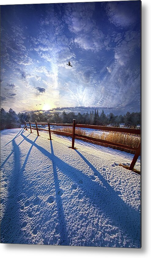 Beautiful Metal Print featuring the photograph Poetry of Peace by Phil Koch