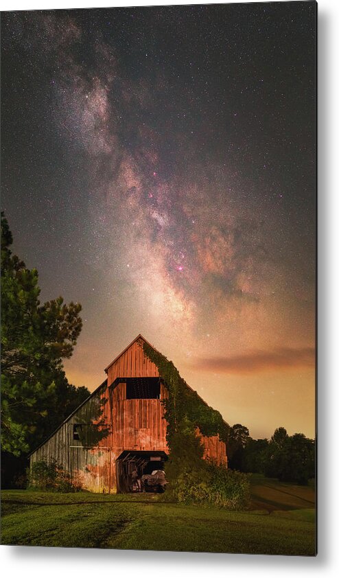 Nightscape Metal Print featuring the photograph Pope County by Grant Twiss