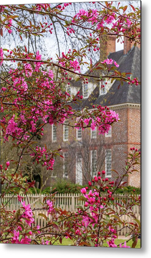 President's House Metal Print featuring the photograph President's House in March by Rachel Morrison