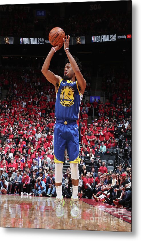 Playoffs Metal Print featuring the photograph Quinn Cook by Nathaniel S. Butler