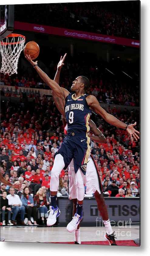 Playoffs Metal Print featuring the photograph Rajon Rondo by Sam Forencich