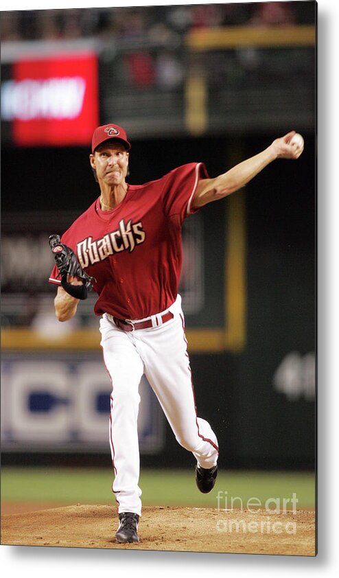 People Metal Print featuring the photograph Randy Johnson by Nick Doan