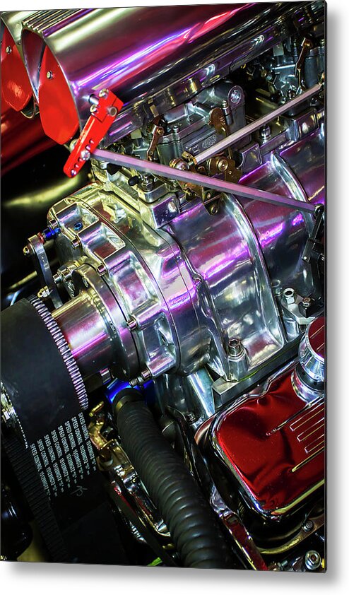Color Metal Print featuring the photograph Raw Power -2 by Alan Hausenflock