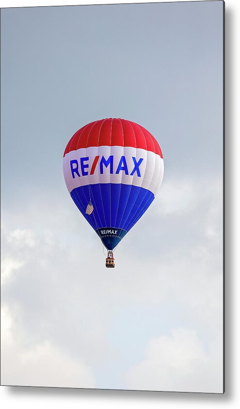 Re/max Metal Print featuring the photograph Re/Max Balloon HOF by Deborah Penland