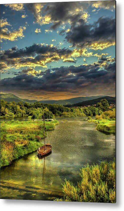 Portugal Metal Print featuring the photograph Ready to sail by Micah Offman