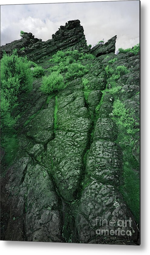 Rock Metal Print featuring the photograph Rise by Russell Brown