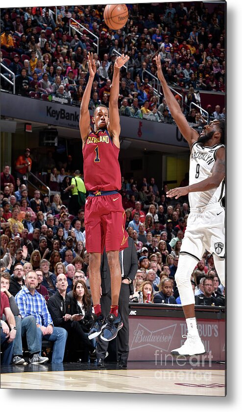 Rodney Hood Metal Print featuring the photograph Rodney Hood by David Liam Kyle