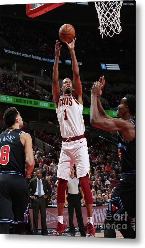 Nba Pro Basketball Metal Print featuring the photograph Rodney Hood by Gary Dineen