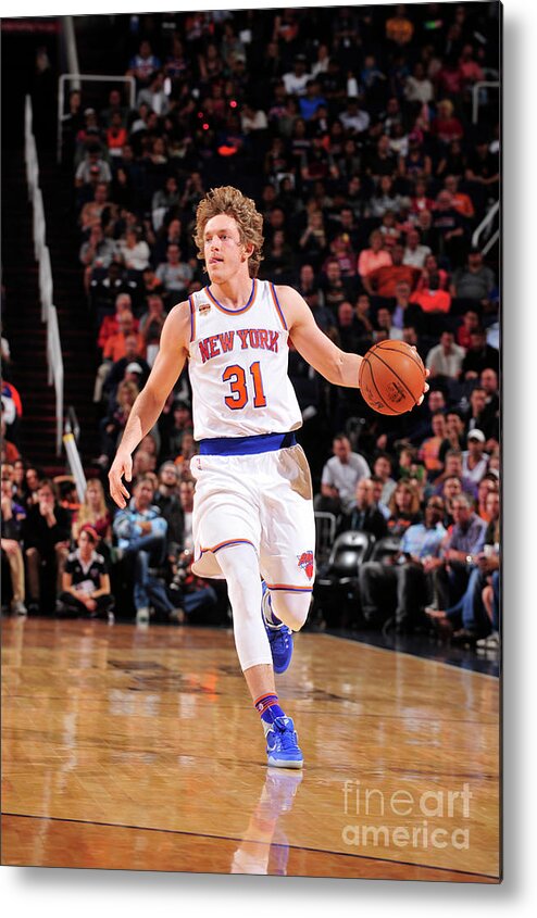 Nba Pro Basketball Metal Print featuring the photograph Ron Baker by Barry Gossage