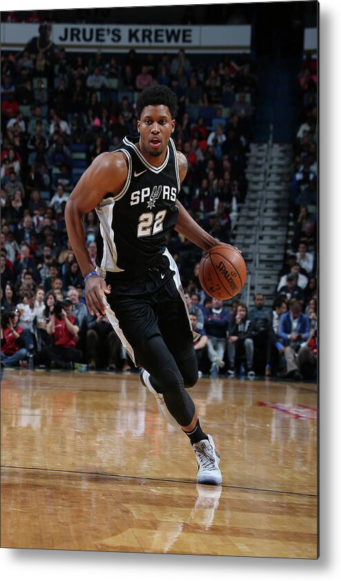 Smoothie King Center Metal Print featuring the photograph Rudy Gay by Layne Murdoch Jr.