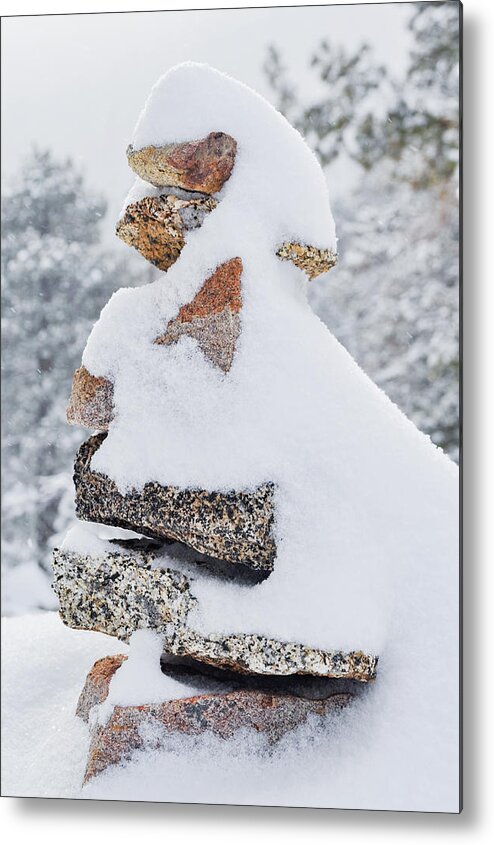 San Jacinto Mountains Metal Print featuring the photograph San Jacinto Balanced Rocks by Kyle Hanson