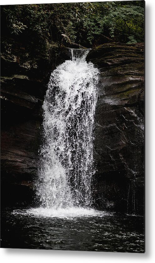 Photography Metal Print featuring the photograph Seneca Falls Close Up by Evan Foster