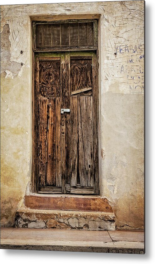Doors Metal Print featuring the photograph Shabby Chic by Carmen Kern