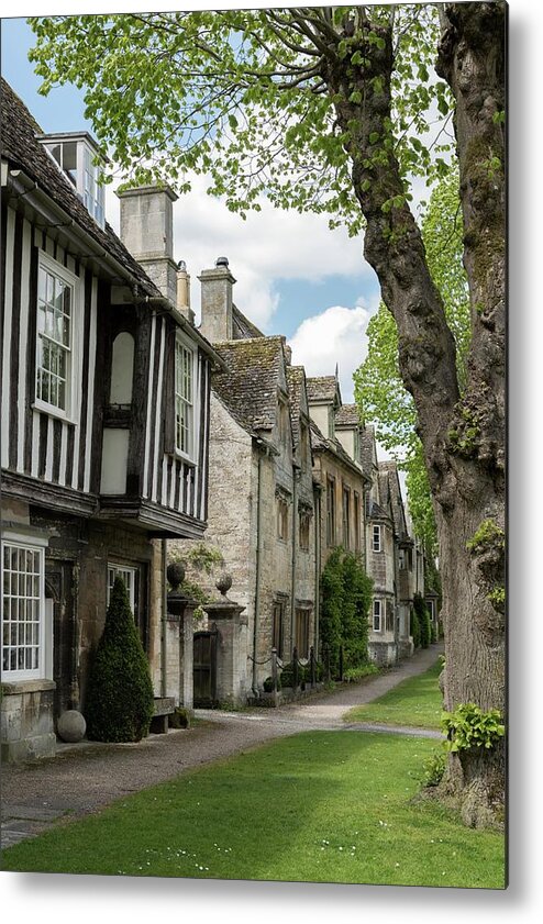 Burford Metal Print featuring the photograph Sheep Street, Burford, Cotswolds, England, UK by Sarah Howard