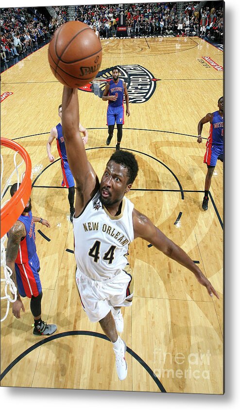 Smoothie King Center Metal Print featuring the photograph Solomon Hill by Layne Murdoch
