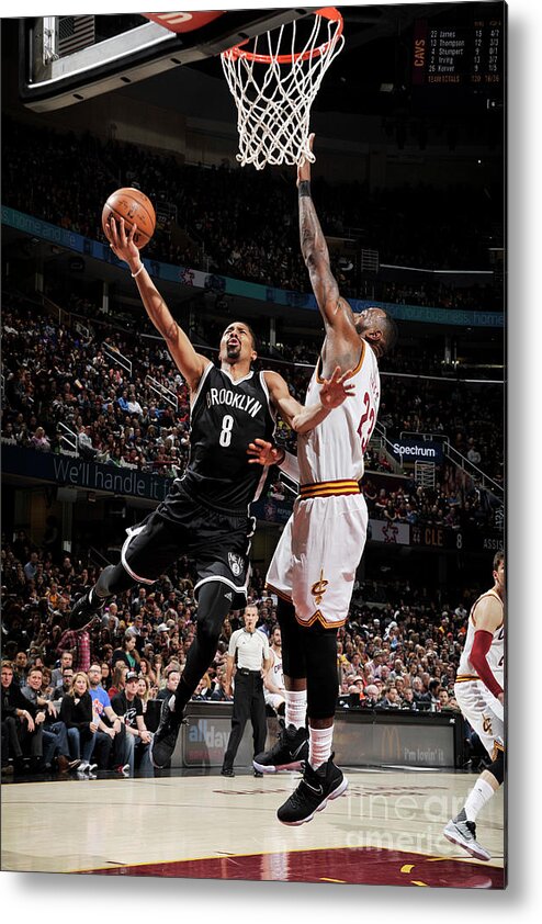 Nba Pro Basketball Metal Print featuring the photograph Spencer Dinwiddie by David Liam Kyle