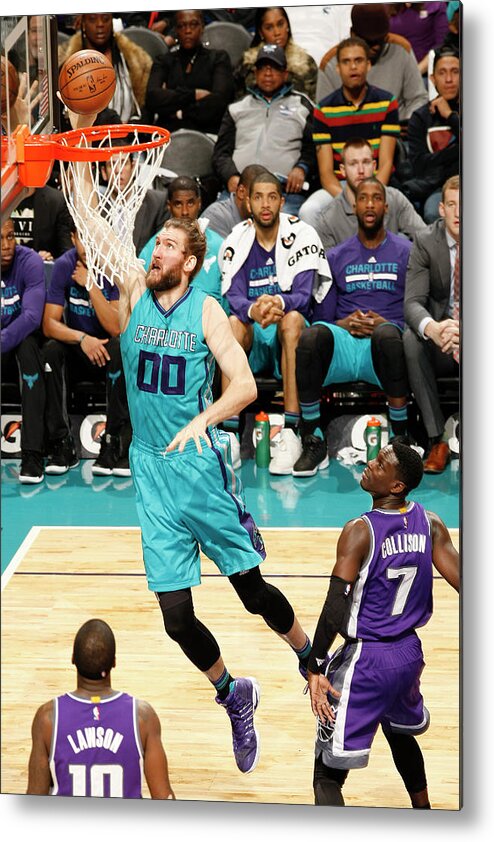 Spencer Hawes Metal Print featuring the photograph Spencer Hawes by Kent Smith