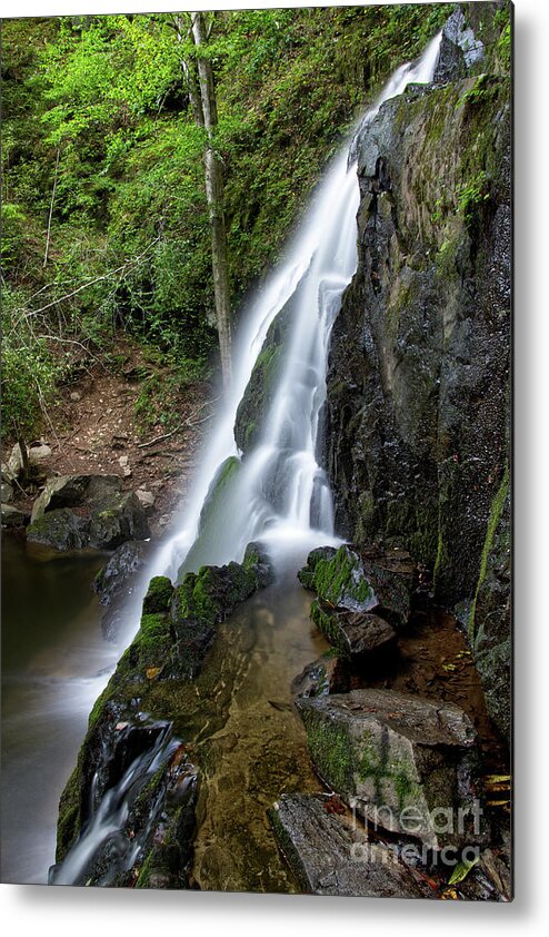 Tennessee Metal Print featuring the photograph Spruce Flats Falls 17 by Phil Perkins
