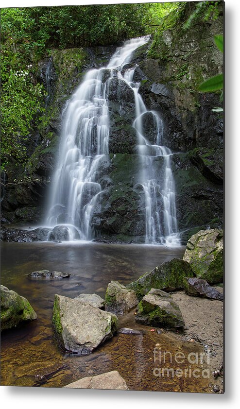 Tennessee Metal Print featuring the photograph Spruce Flats Falls 18 by Phil Perkins