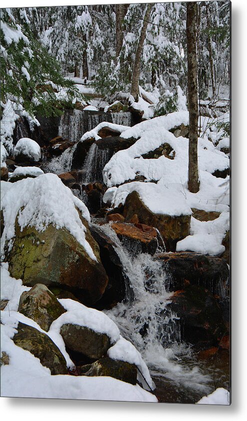 Spruce Peak Falls Metal Print featuring the photograph Spruce Peak Falls 5 by Raymond Salani III