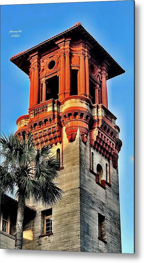 St Augustine. Lightner Museum Metal Print featuring the photograph St Augustine Collection 1 by John Anderson