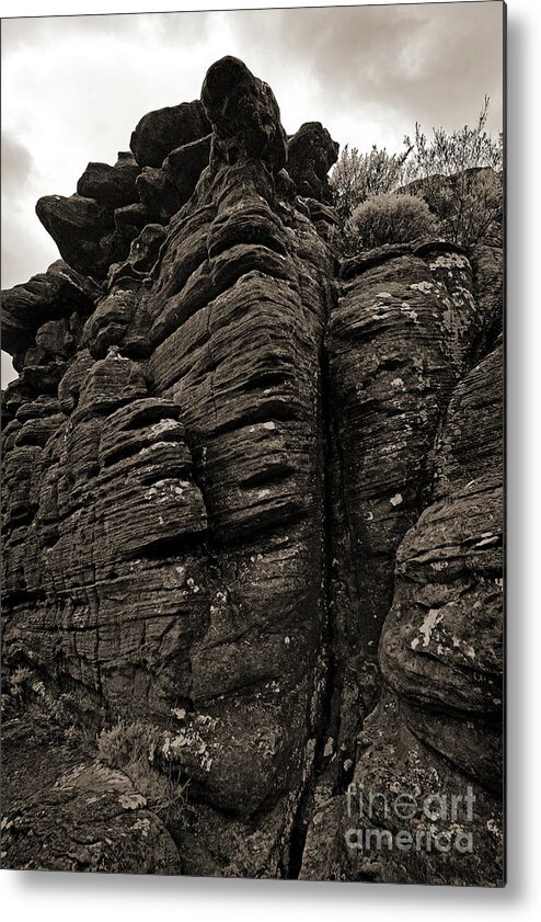 Rock Metal Print featuring the photograph Stack by Russell Brown