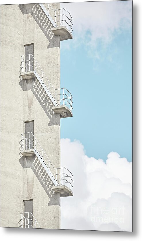 Rotterdam Metal Print featuring the photograph Stairway to Heaven by David Bleeker