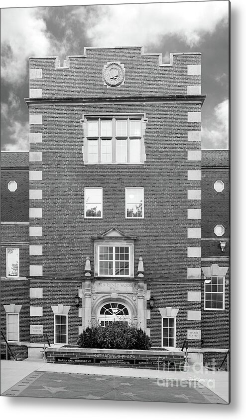 Stephens College Metal Print featuring the photograph Stephens College Wood Hall by University Icons