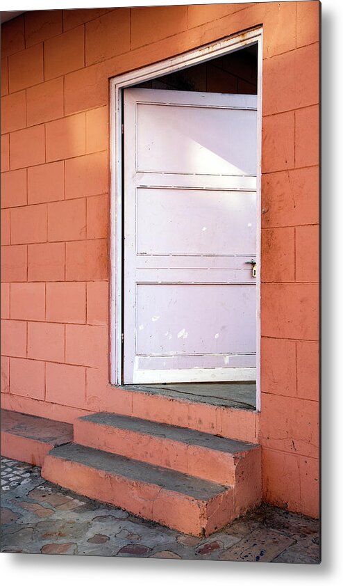 Steps Metal Print featuring the photograph Steps to the Door by Prakash Ghai