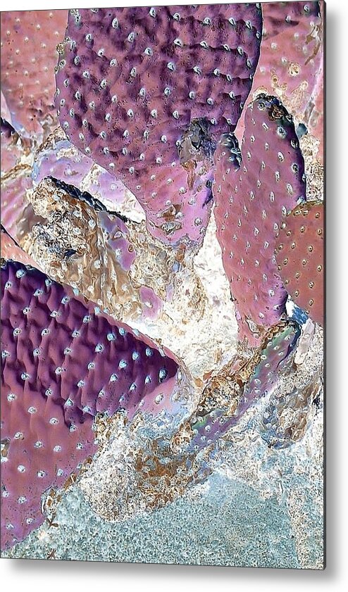 Surreal-nature-photos Metal Print featuring the digital art Sticking Points by John Hintz