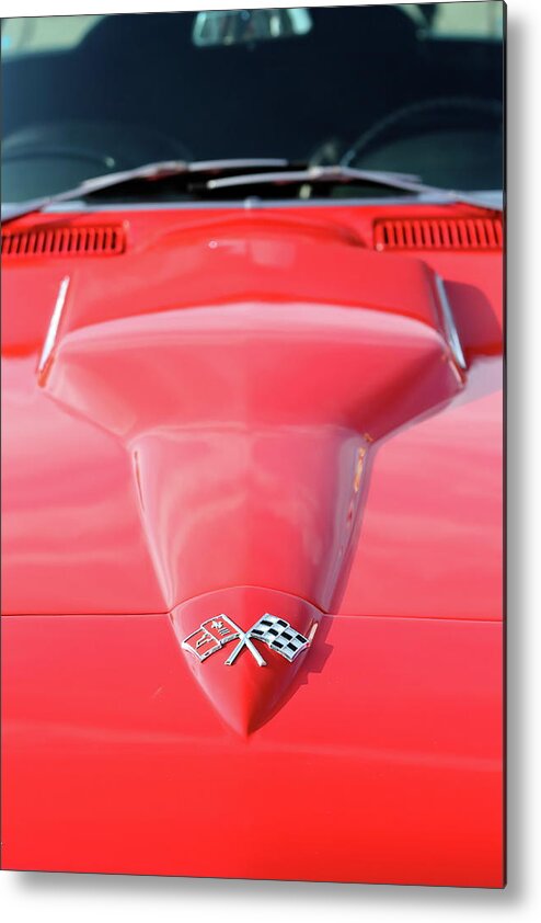 Chevrolet Metal Print featuring the photograph Sting Ray by Lens Art Photography By Larry Trager
