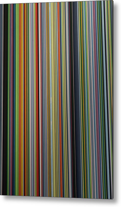 Stripes Metal Print featuring the photograph Stripes by Elaine Teague