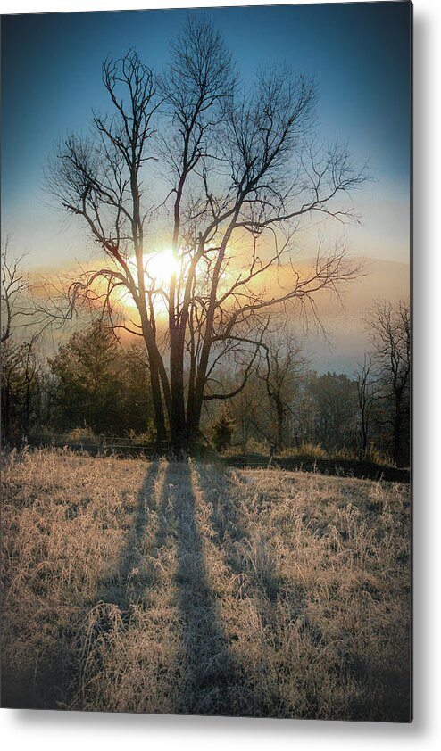 Art Prints Metal Print featuring the photograph Sunrise in Cades Cove by Nunweiler Photography