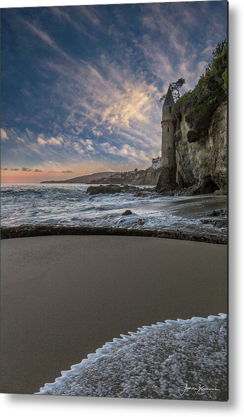 Beach Metal Print featuring the photograph Surrounding the Sand by Aaron Burrows