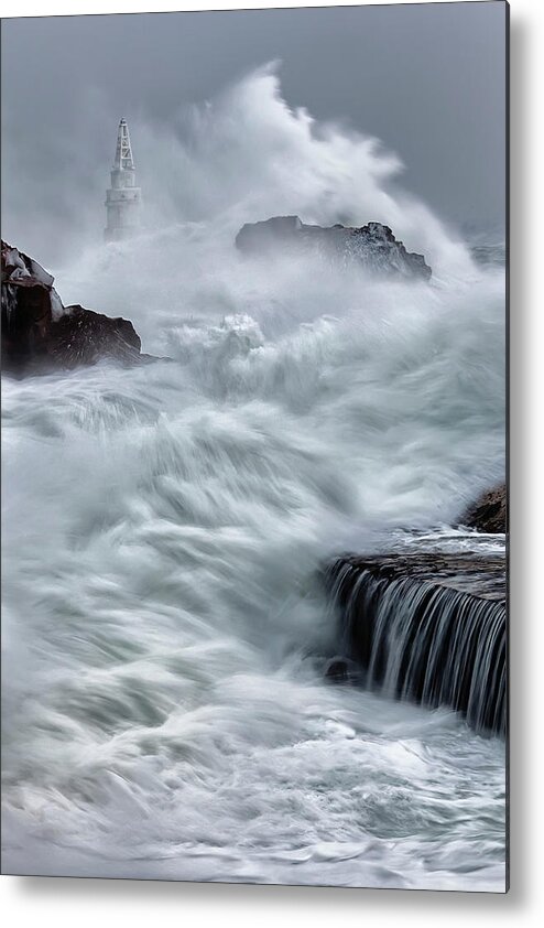Ahtopol Metal Print featuring the photograph Swallowed By The Sea by Evgeni Dinev