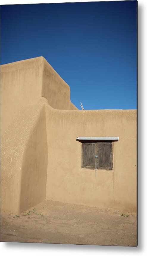 Pueblo Metal Print featuring the photograph Taos Adobe by Jennifer Kane Webb