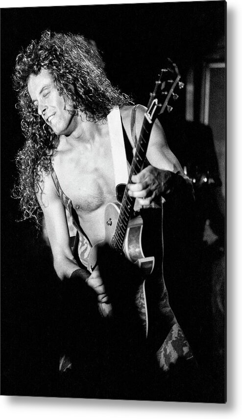 Ted Nugent Metal Print featuring the photograph Ted Nugent '86 #1 by Chris Deutsch