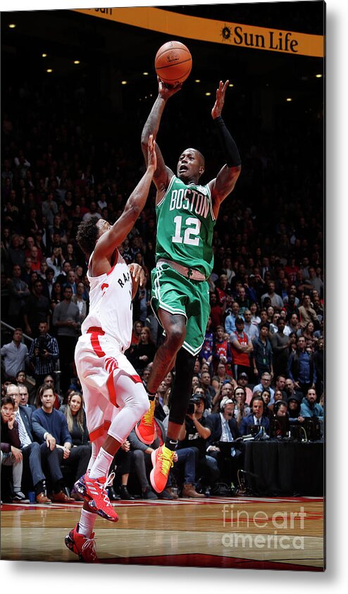 Terry Rozier Metal Print featuring the photograph Terry Rozier by Mark Blinch