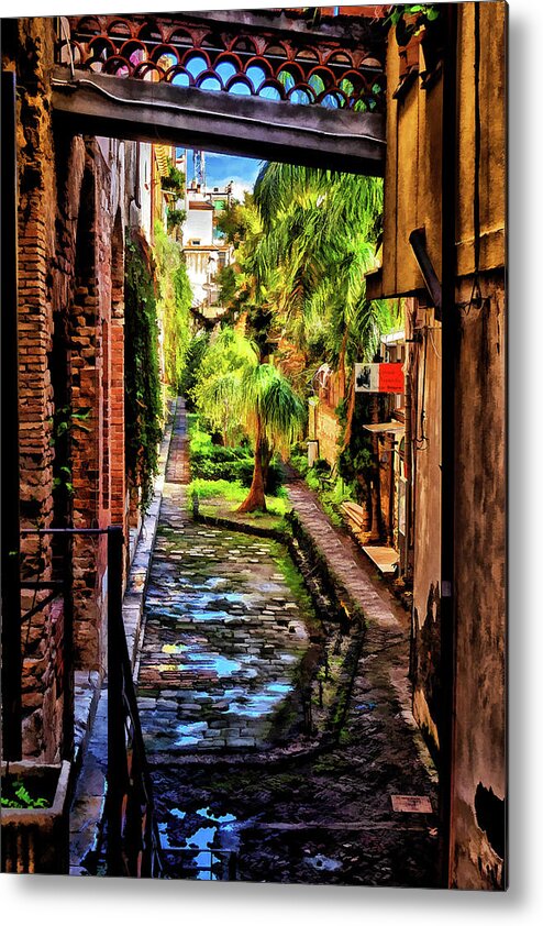 Italy Metal Print featuring the photograph The Secret Garden by Monroe Payne