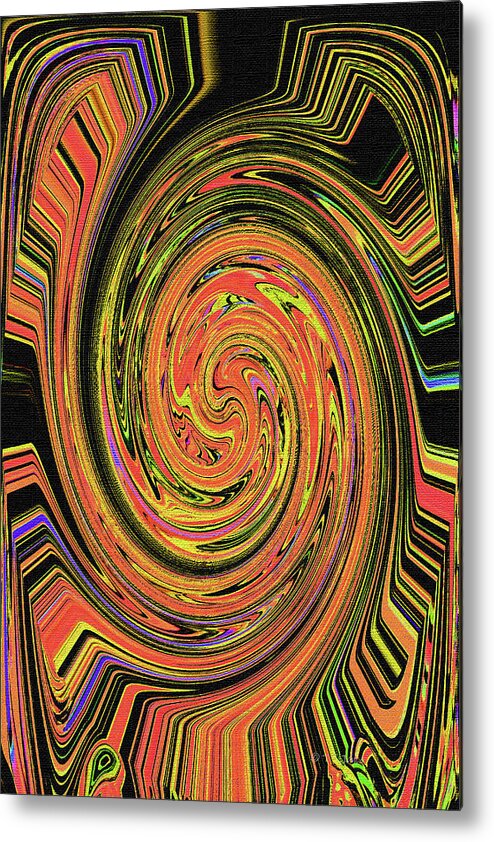 Tom Stanley Janca Abstract #0093ps2g Metal Print featuring the digital art Tom Stanley Janca Abstract #0093ps2g by Tom Janca