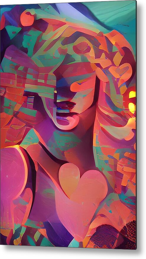  Metal Print featuring the digital art Transparent by Rod Turner