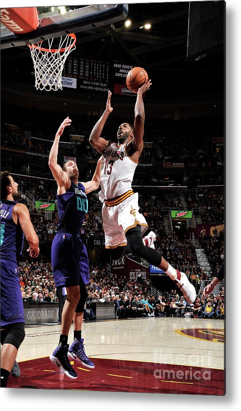 Tristan Thompson Metal Print featuring the photograph Tristan Thompson by David Liam Kyle