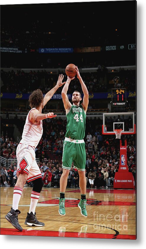 Tyler Zeller Metal Print featuring the photograph Tyler Zeller by Gary Dineen