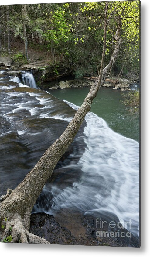 Waterfall Metal Print featuring the photograph Upper Potter's Falls 7 by Phil Perkins